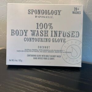 Body wash infused contouring GLOVES